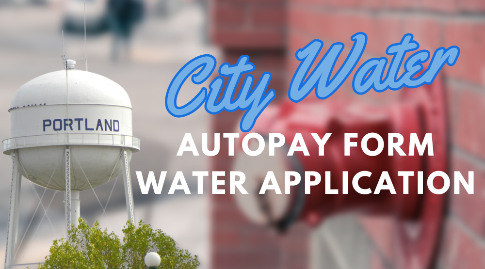 Autopay and Water Application Forms