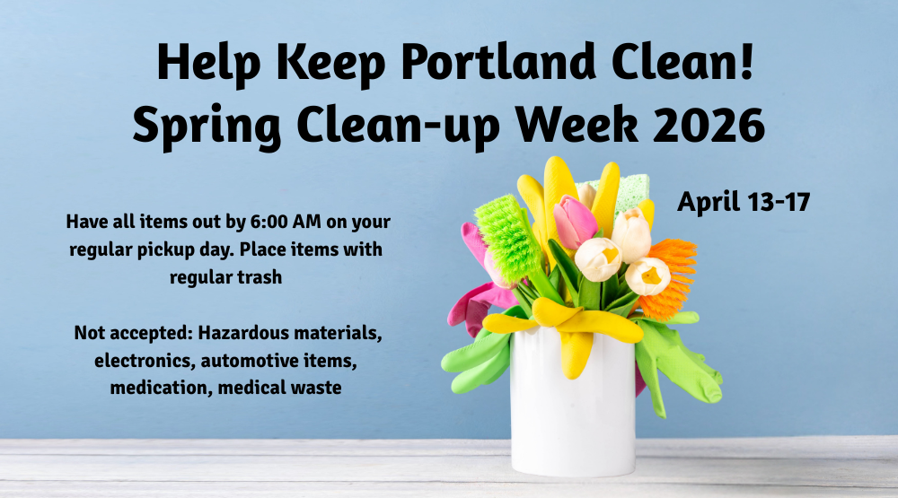 Spring Clean-up Week 2026